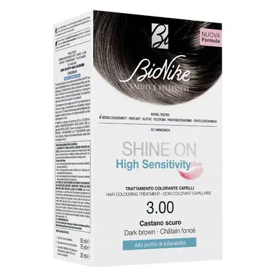 Bionike Shine On High Sensitivity Plus Hair Coloring Treatment 3.00 Dark Brown
